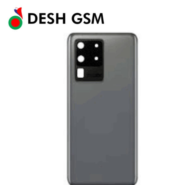VITRE ARRIERE SAMSUNG S20 ULTRA AVEC CAMERA LENTILLE