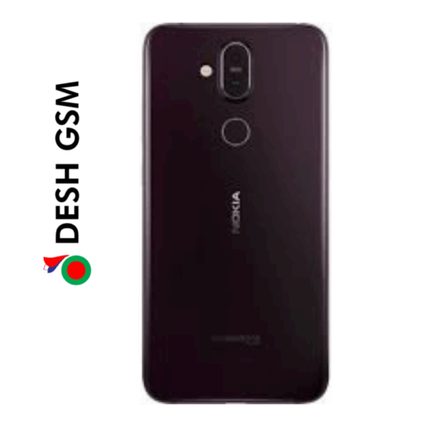 VITRE ARRIERE NOKIA 8.1 X7 | NOKIA 7,1 PLIS - NOIR