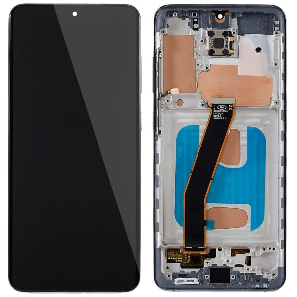 ECRAN LCD SAMSUNG S10 LITE G770F G9770 AVEC CHASSIS (RELIFE) NOIR