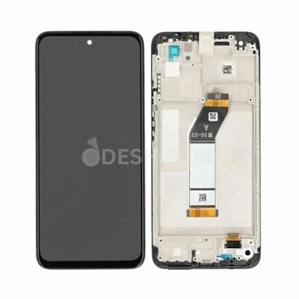 ECRAN XIAOMI REDMI 10 2021 AVEC CHASSIS (NOIR) ORIGINAL