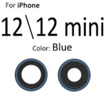 Lentille Caméra Arrière Avec Contour Pour iPhone 12 | 12 MINI