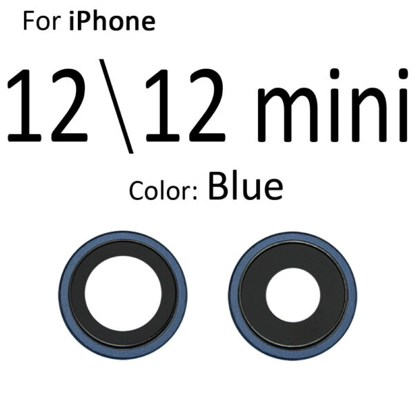 Lentille Caméra Arrière Avec Contour Pour iPhone 12 | 12 MINI