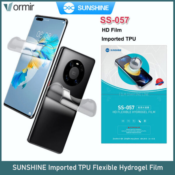 Tpu imported Flexible Hydrogel Film SS-057 (180*120mm) Sunshine 4K ULTRA HD