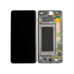 ECRAN SAMSUNG S10 PLUS  G975F AVEC CHASSIS  (NOIR) OLED