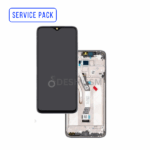 Ecran LCD XIAOMI REDMI NOTE 8 PRO 2021 SERVICE PACK AVEC CHASSIS *SILVER /BLANC