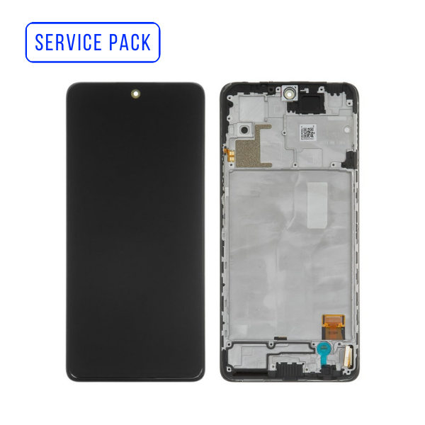 Ecran LCD  XIAOMI MI NOTE 10 MI NOTE 10 PRO SERVICE PACK AVEC CHASSIS *NOIR*