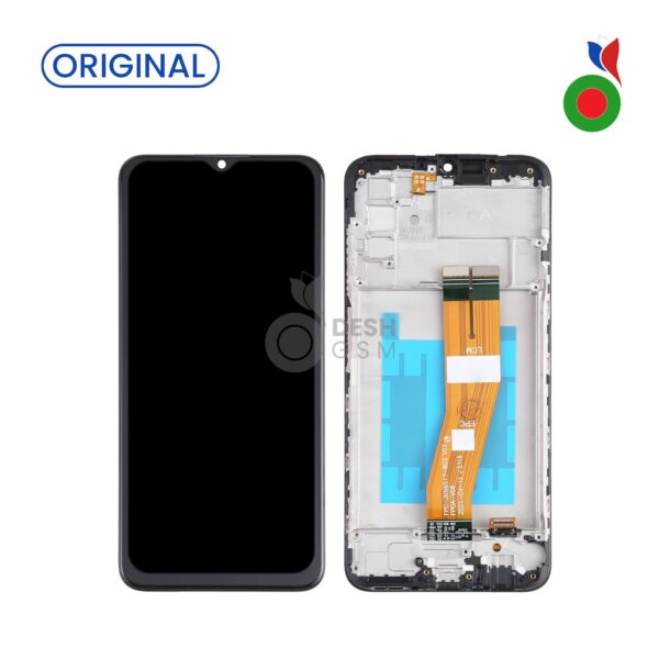 Ecran Complet LCD A03 (A035F) avec Chassis (SMALL) - ORIGINAL | SAMSUNG