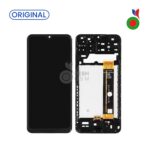 Ecran Complet LCD A13 4G | A13s 4G (A135F, A137F) avec Chassis - OEM ORIGINAL | SAMSUNG