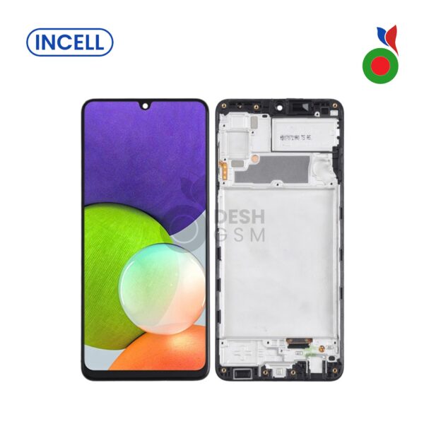 Ecran Complet LCD A22 4G avec Chassis - INCELL | SAMSUNG