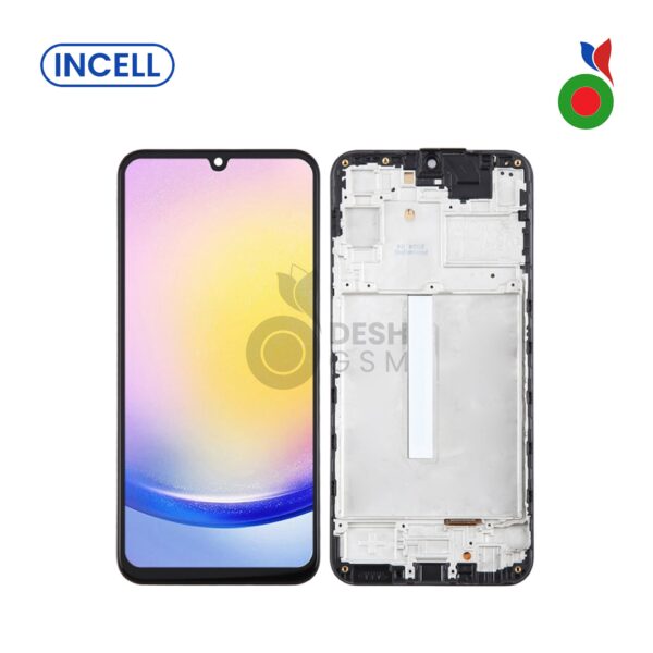 Ecran Complet LCD A25 5G avec Chassis - INCELL | SAMSUNG