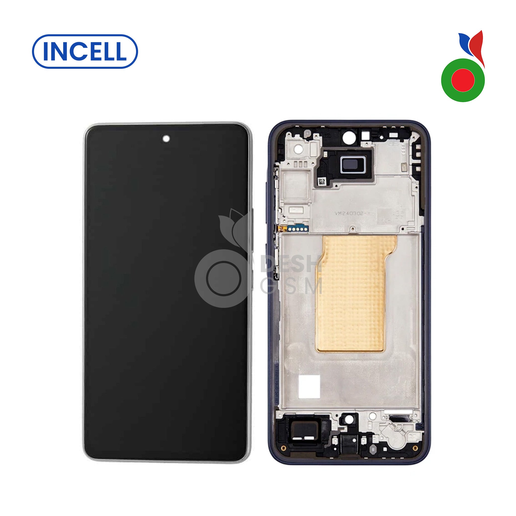 A355GSCIN Ecran Complet LCD A35 5G avec Chassis - INCELL | SAMSUNG - Image 1