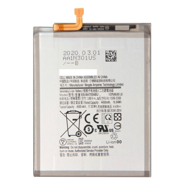 BATTERIE SAMSUNG A70 A705F Compatible