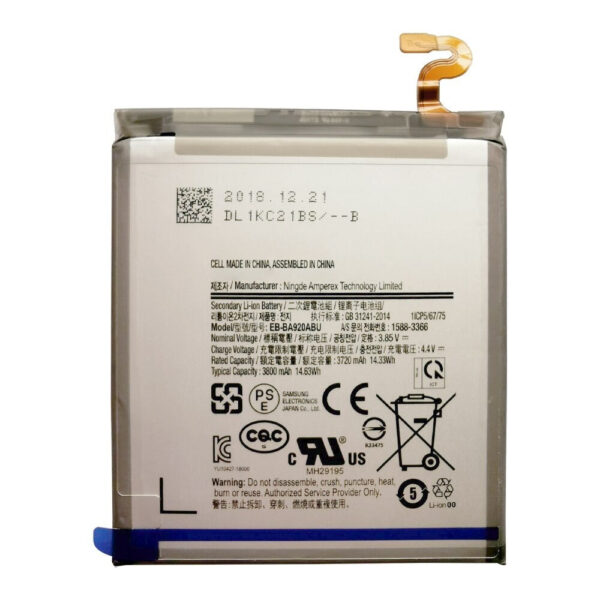 BATTERIE SAMSUNG A920F A920 A9 2018 COMPATIBLE