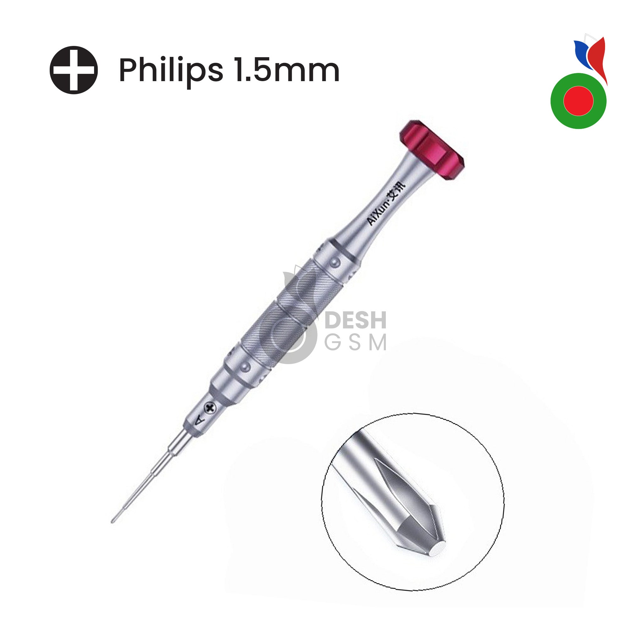 AIXUNP1.5 Precision 2D Screwdriver - Philips 1.5mm | AIXUN - Image 1