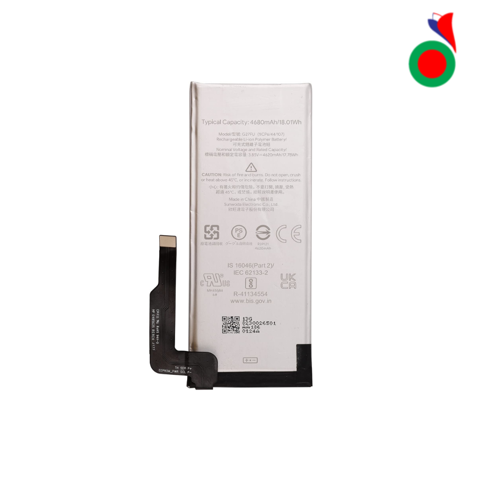 BATTERYGOOGLEPIXEL5A5GGOSAM1_BatteryModelG27FU BATTERIE GOOGLE PIXEL 5A 5G GOSAM1 G27FU (COMPATIBLE) - Image 1