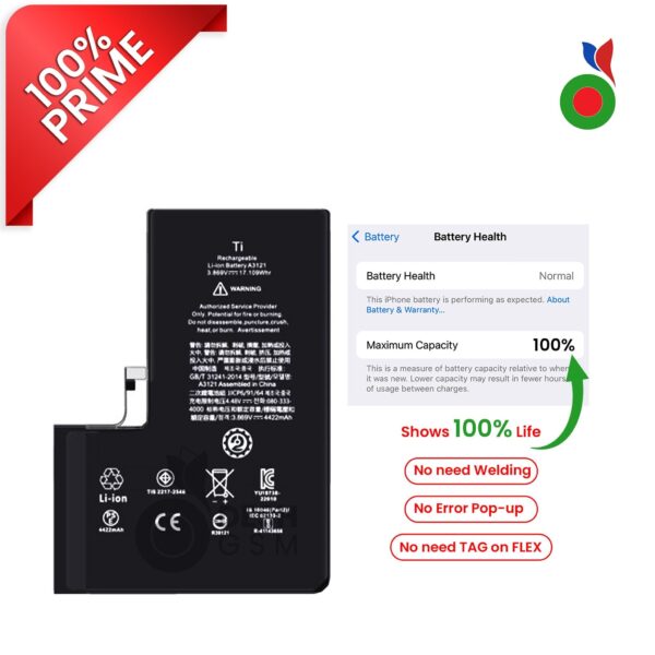 Batterie (Ti) iPhone 15 Plus - Origine Decode sans Message | APPLE