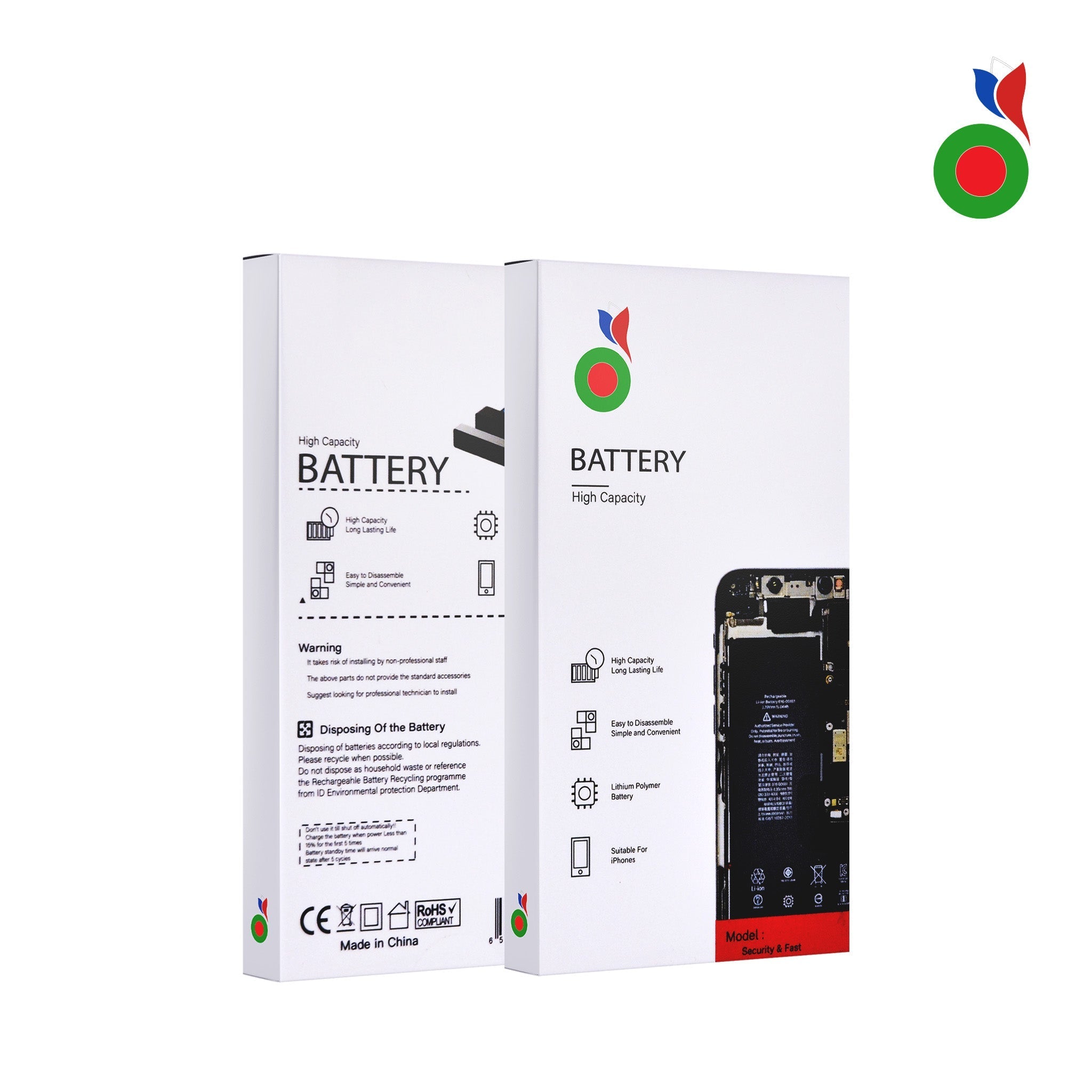 BatteryDeshBrand Batterie iPhone 16 Pro Max - Haute Capacité (Ti) | DESH MARQUE - Image 1