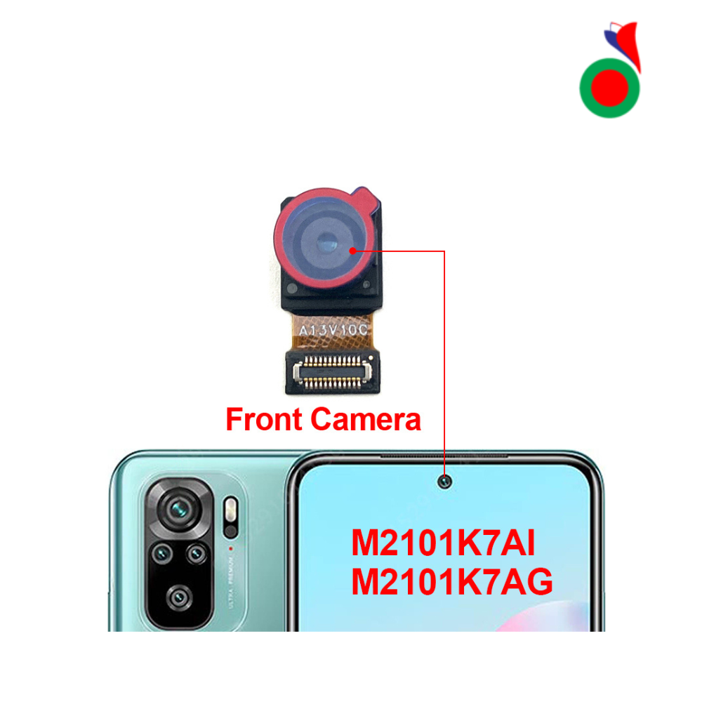 CAMERAAVANTXIAOMIREDMINOTE104G2021M2101K7AIM2101K7AG ECRAN LCD CAMERA AVANT XIAOMI REDMI NOTE 10 4G 2021 M2101K7AI M2101K7AG - Image 1