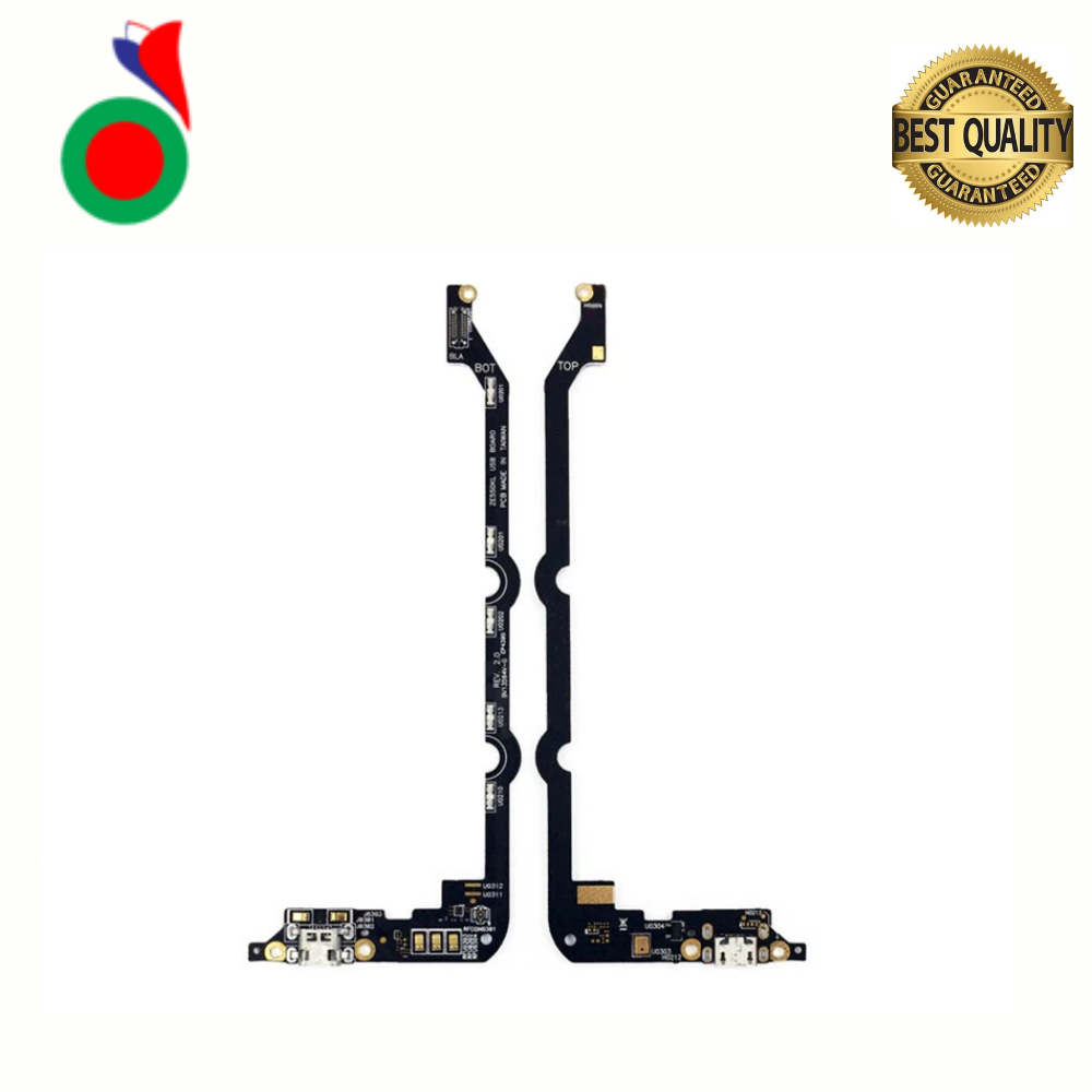 ChargingboardchargingportchargingconnectorflexwithmicrophoneforASUSZENFONE2lASERZE550KL Charging board charging port charging connector flex with microphone for ASUS ZENFONE 2 LASER ZE550KL - Image 1
