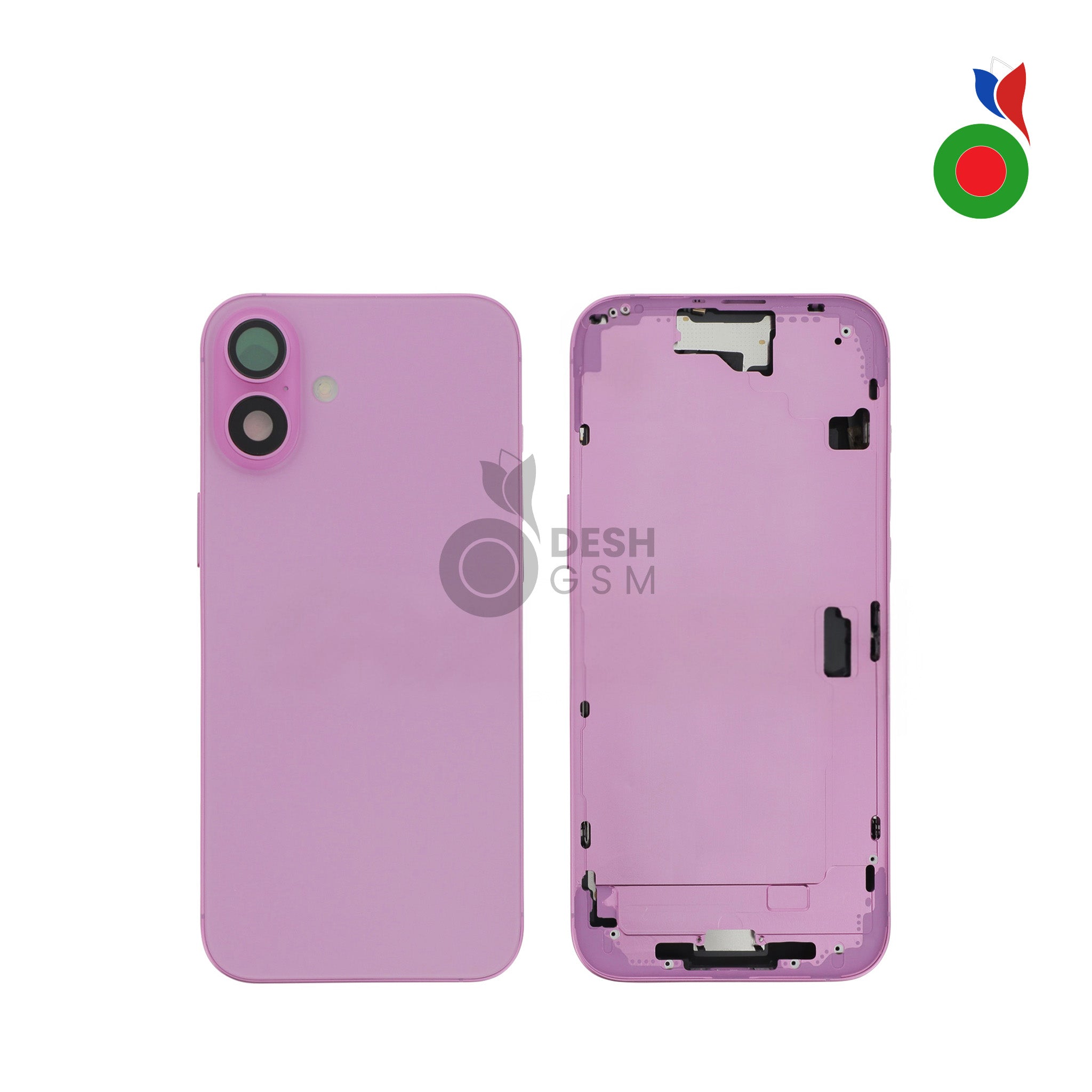 Chassis16PlP Chassis iPhone 16 (OEM) - ROSE | Sans Logo - Image 1