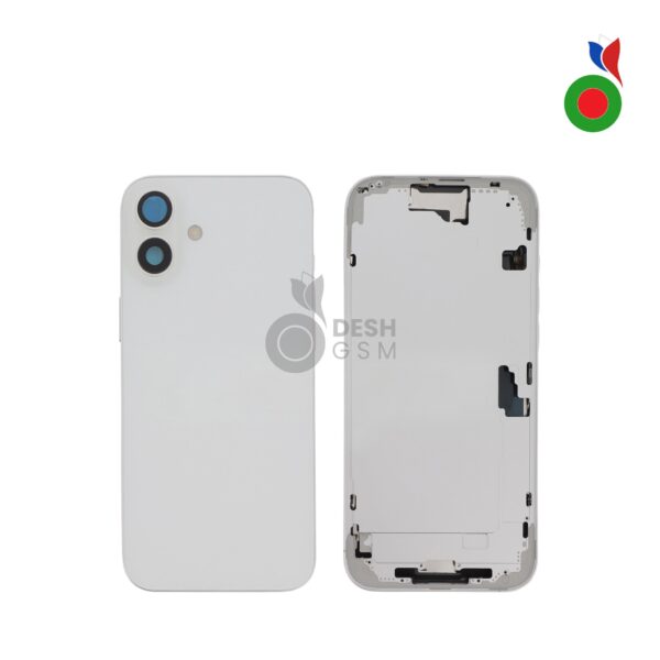 Chassis iPhone 16 (OEM) - BLANC | Sans Logo