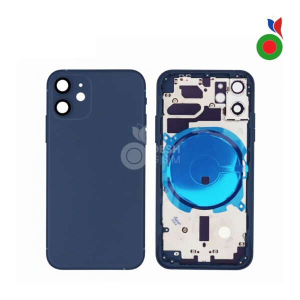 Chassis iPhone 12 (OEM) - BLEU | Sans Logo