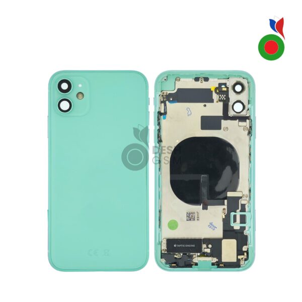 Chassis Complet avec Pièces iPhone 11 (OEM) - VERT | Sans Logo