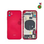 Chassis Complet avec Pièces iPhone 11 (OEM) - ROUGE | Sans Logo
