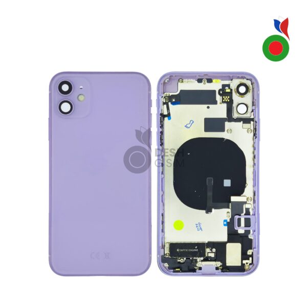 Chassis Complet avec Pièces iPhone 11 (OEM) - VIOLET | Sans Logo