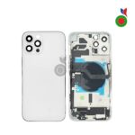 Chassis Complet avec Pièces iPhone 12 Pro Max (OEM) - ARGENT | Sans Logo