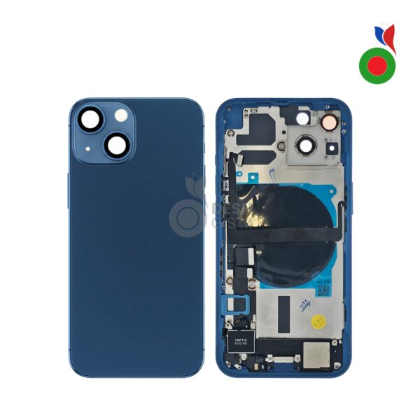 Chassis Complet avec Pièces iPhone 13 Mini (OEM) - BLEU | Sans Logo