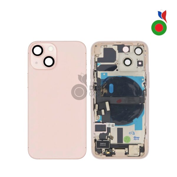 Chassis Complet avec Pièces iPhone 13 Mini (OEM) - ROSE | Sans Logo