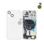 Chassis Complet avec Pièces iPhone 13 Mini (OEM) - LUMIÈRE STELLAIRE/BLANC | Sans Logo