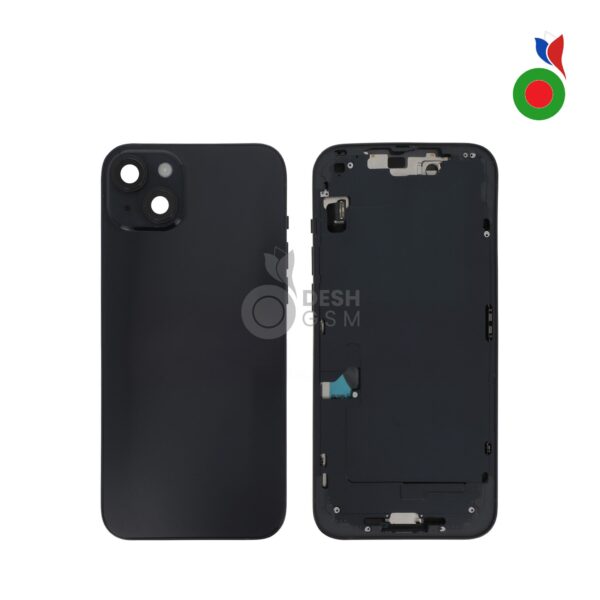Chassis Complet avec Pièces iPhone 14 Plus (OEM) - MINUIT/NOIR | Sans Logo