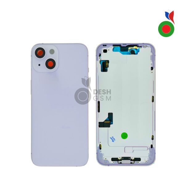 Chassis Complet avec Pièces iPhone 14 Plus (OEM) - VIOLET | Sans Logo