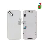 Chassis iPhone 15 Pro (OEM) - TITANE BLANC | Sans Logo