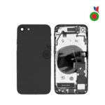 Chassis Complet avec Pièces iPhone SE 2020 (OEM) - NOIR | Sans Logo