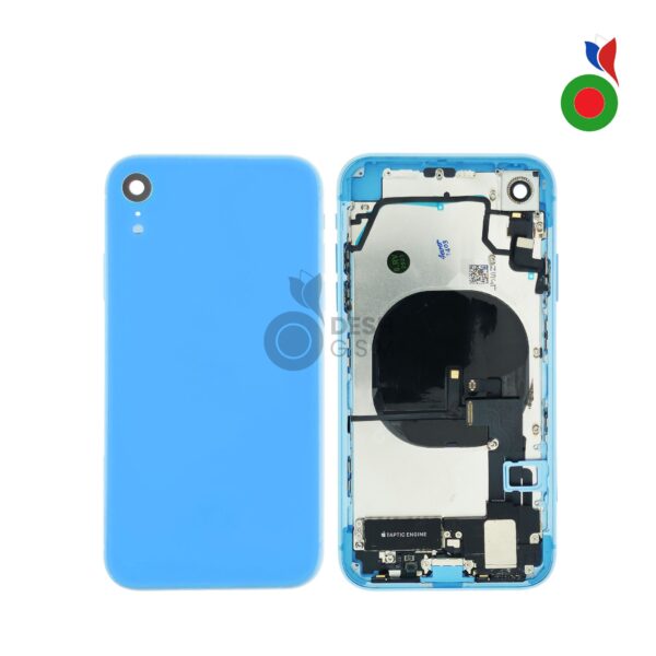 Chassis Complet avec Pièces iPhone XR (OEM) - BLEU | Sans Logo