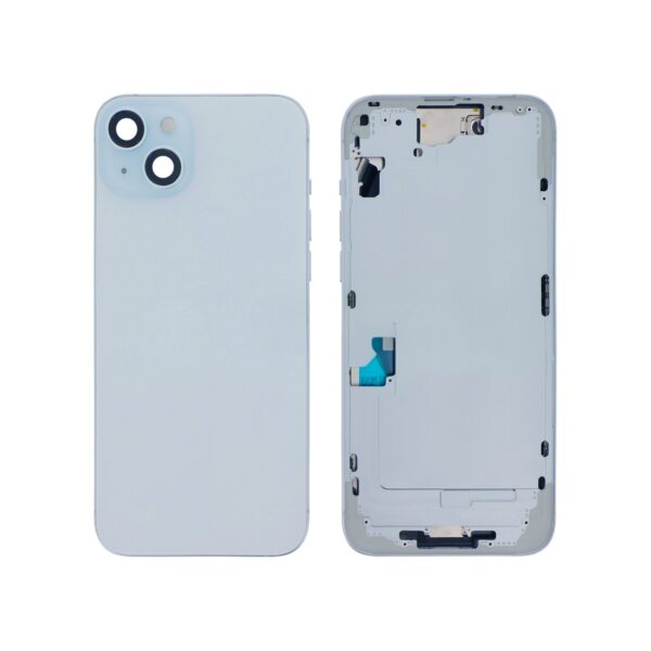 Chassis Complet avec Pièces iPhone 15 Plus (OEM) - BLEU | Sans Logo
