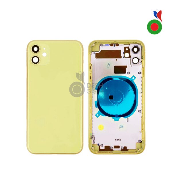 Chassis iPhone 11 (OEM) - JAUNE | Sans Logo