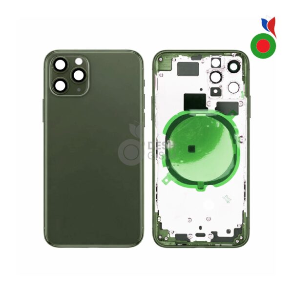 Chassis iPhone 11 Pro Max (OEM) - VERT NUIT | Sans Logo