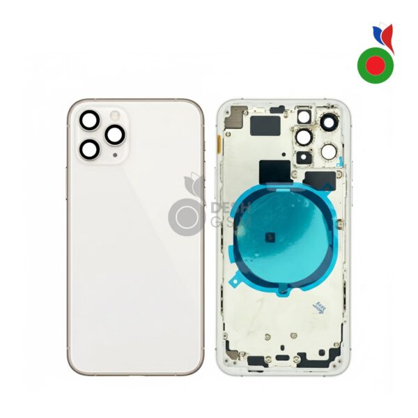 Chassis iPhone 11 Pro (OEM) - ARGENT | Sans Logo