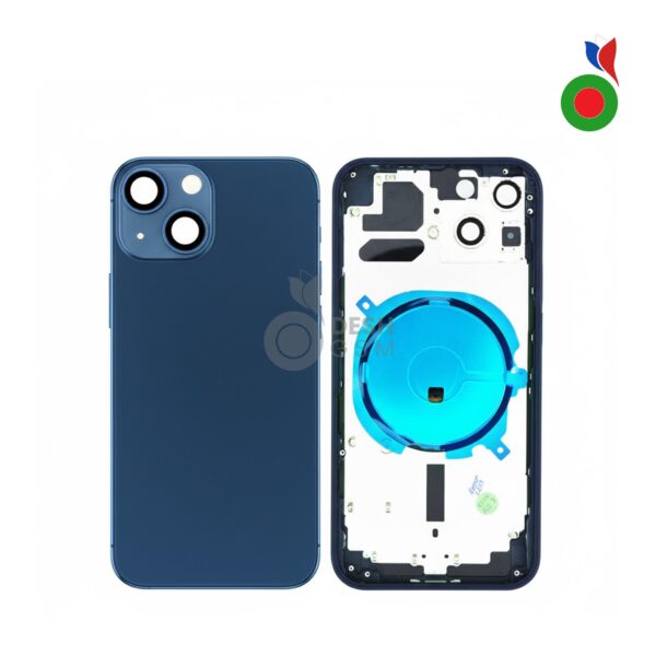 Chassis iPhone 13 Mini (OEM) - BLEU | Sans Logo