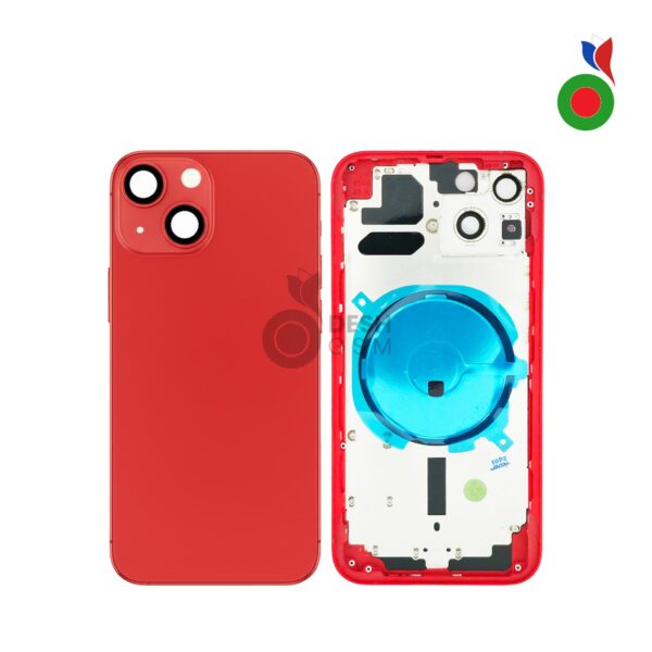 Chassis iPhone 13 Mini (OEM) - ROUGE | Sans Logo