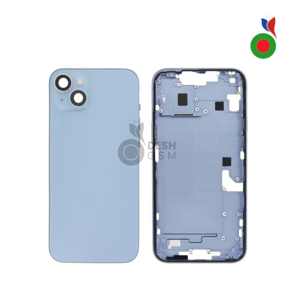 Chassis iPhone 14 (OEM) - BLEU | Sans Logo