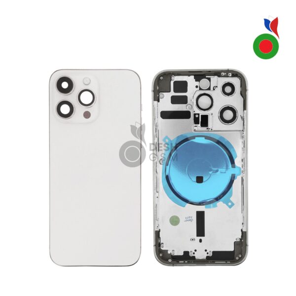 Chassis iPhone 14 Pro (OEM) - ARGENT | Sans Logo