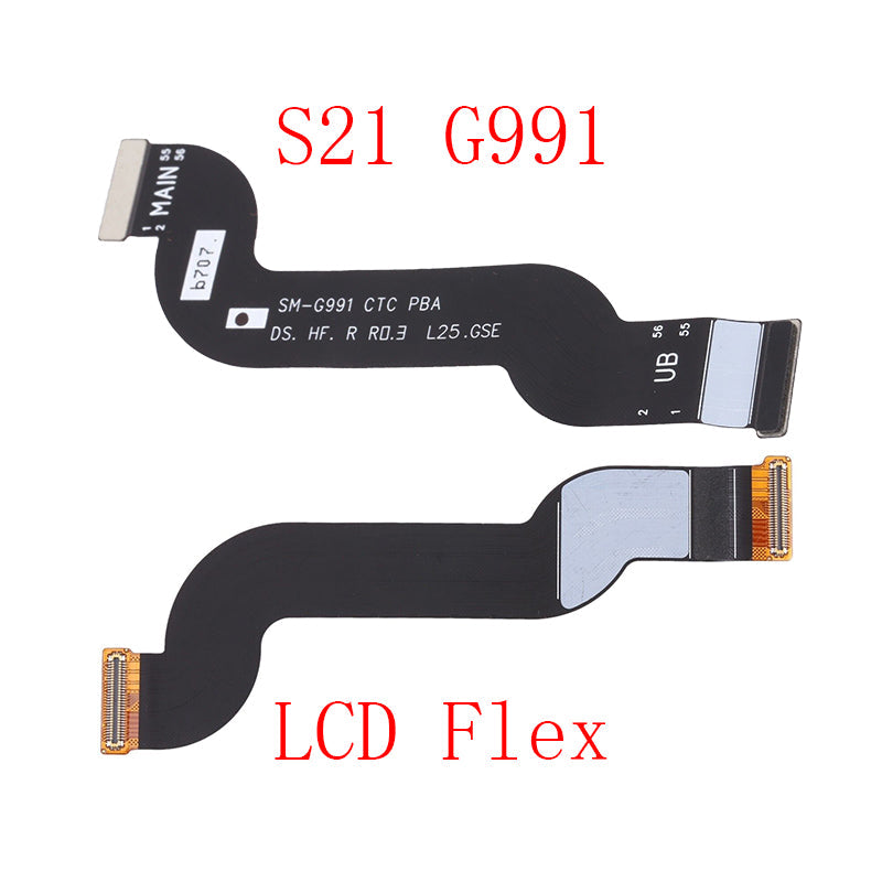 Connecteur-de-carte-m-re-pour-Samsung-Galaxy-S21-Plus-Ultra-FE-G990U-G991-G996-G998 NAPPE LCD FOR GALAXY S21 5G G991B/N ORIGINAL - Image 1