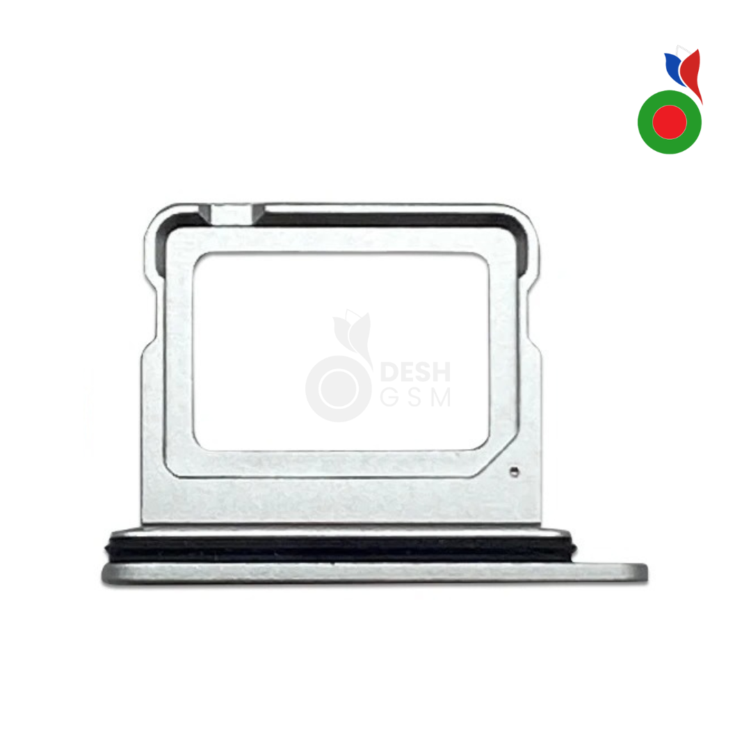 DESHGSM-2025-11-06T182430.683 SIM Tiroir iPhone 17 - SILVER - Image 1