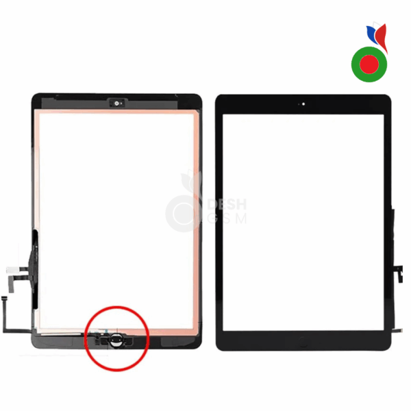 IPAD 7 10.2  7em gen  A2197 | 8eme gen A2270 TACTILE AVEC BUTTON HOME  NOIR