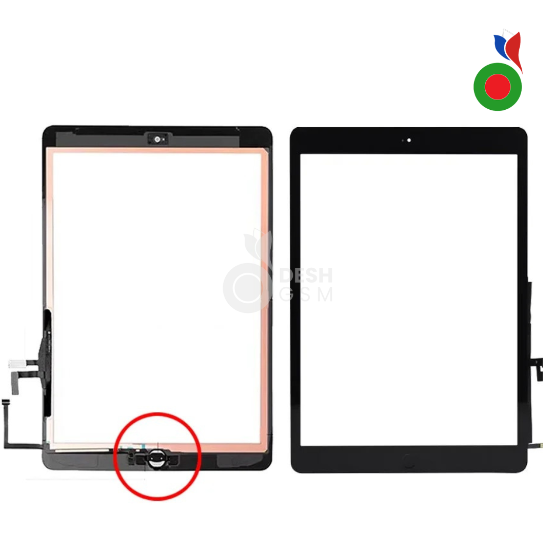 DESHGSM-2025-11-09T173751.744 IPAD 7 10.2 7em gen A2197 | 8eme gen A2270 TACTILE AVEC BUTTON HOME NOIR - Image 1